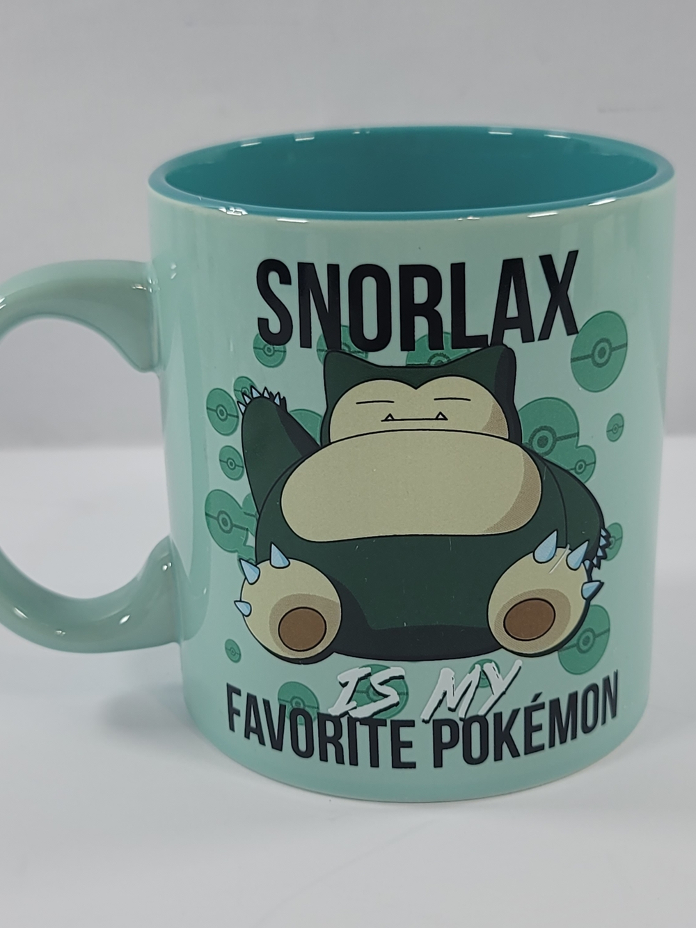 Pokémon Snorlax Is My Favorite Pokémon Ceramic Coffee Mug